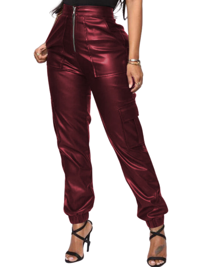 SHOPIQAT Women's Fashionable Multiple Pocket Cargo Pants - Premium from shopiqat - Just $12.200! Shop now at shopiqat